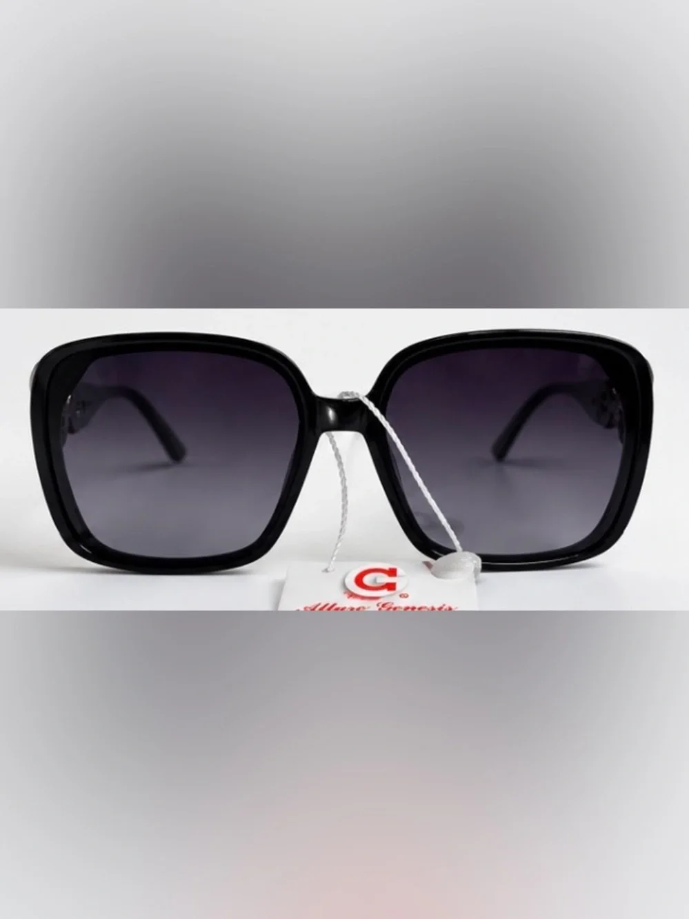 Oversized Sunglasses — Different ColorsBrown Gradient Lenses